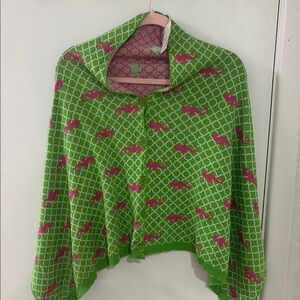 Preppy 3-in-1 seahorse wrap shawl scarf